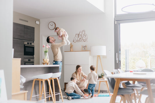 Houten lijnportret · Large