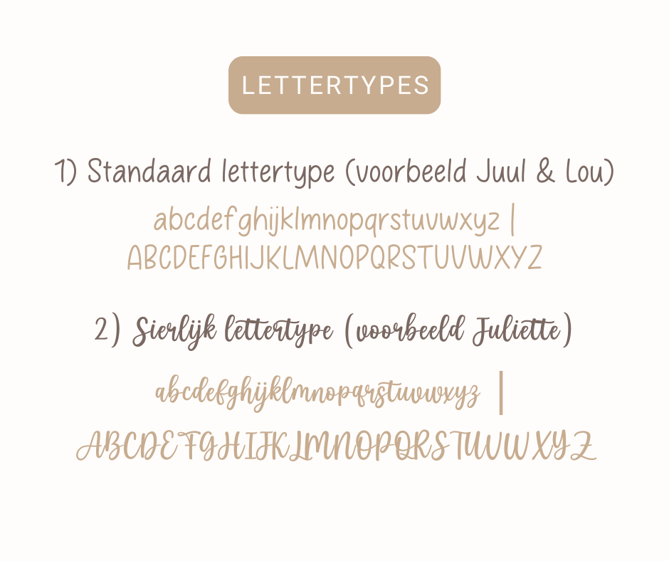 Seasonal edition · losse gepersonaliseerde houten paashanger (mix & match)