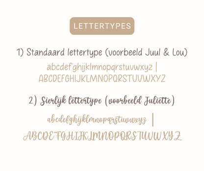 Seasonal edition · losse gepersonaliseerde houten paashanger (mix & match)